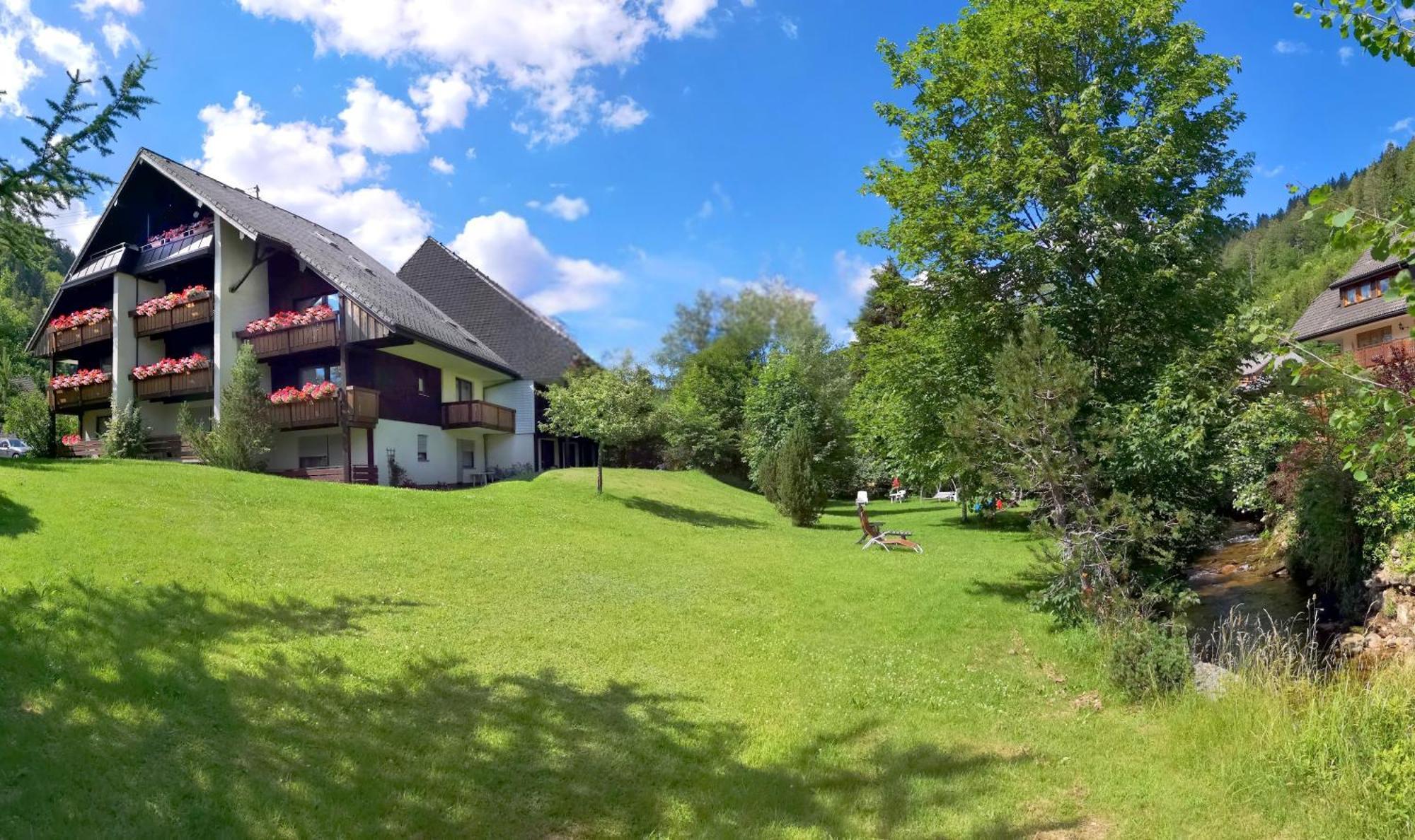 Naturidyll Am Fluss - Ferienhaus Albmatte - Grosser Garten Zum Grillen Und Entspannen-Direkt Neben Dem Radon Revitalbad Mit Sauna Und Thermalbecken St. Blasien Extérieur photo